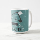 Kaffee und Musik Kaffeetasse (VorderseiteRechts)