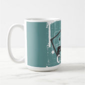Kaffee und Musik Kaffeetasse (Links)
