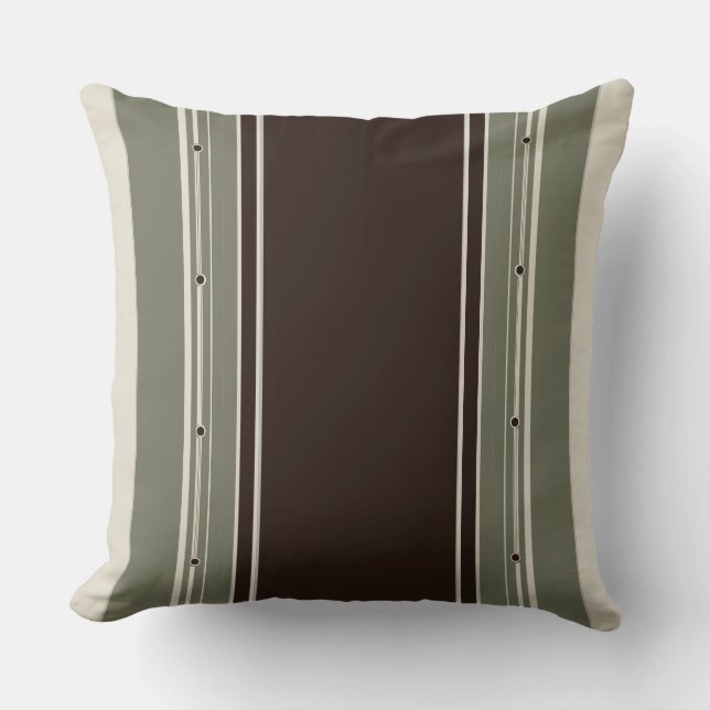 Kaffee und Olivenöl Kissen (Vorderseite)