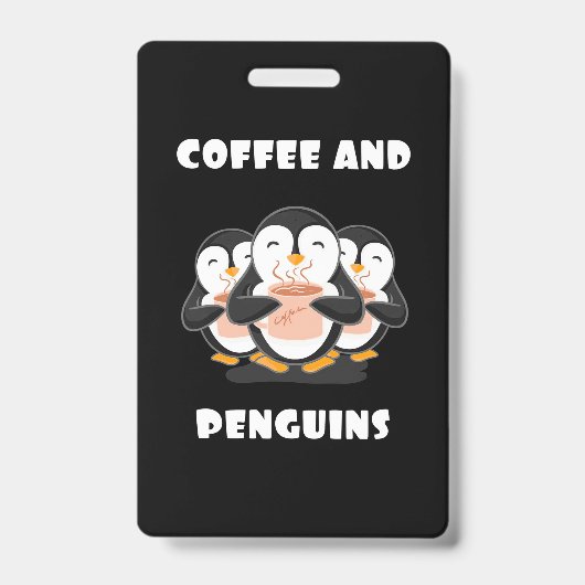 Kaffee und Pinguine Ausweis (Vorderseite)