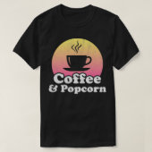 Kaffee und Popcorn Pullover (Design vorne)