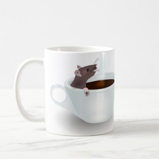 Kaffee und Rat Lover Kaffeetasse (Links)