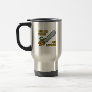Kaffee und Sägespäne Reisebecher