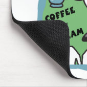 Kaffee und Sahne Mousepad (Ecke)