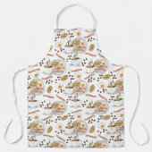 Kaffee- und Salzwasser Bacon| Eiermuster Schürze (Vorderseite)