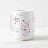 Kaffee und Schäfer Kaffeetasse (Vorderseite Links)