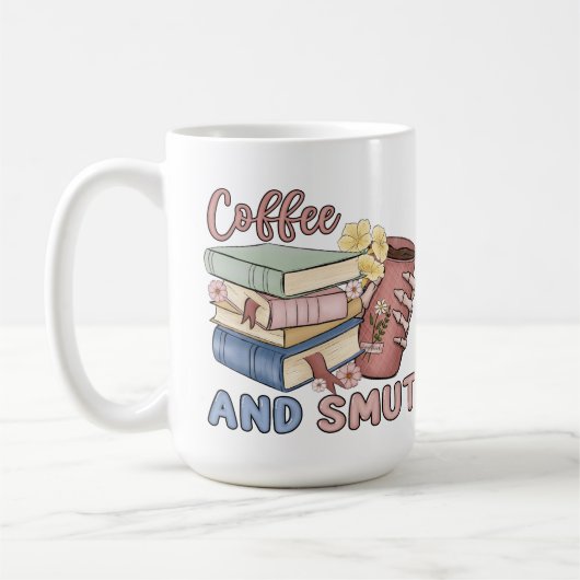 Kaffee und Schmutz große Tasse (Links)