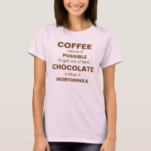 KAFFEE und Schokolade