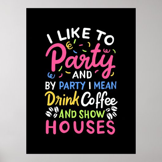 Kaffee- und Show-Häuser Poster (Vorne)