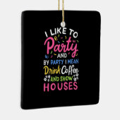 Kaffee- und Show-Houses Keramikornament (Rechts)