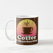 Kaffee und Skateboarding  Kaffeetasse (Links)