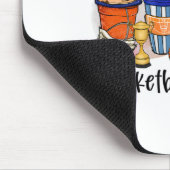 Kaffee und Sketch Coach Game Day Weihnachtskizze Mousepad (Ecke)