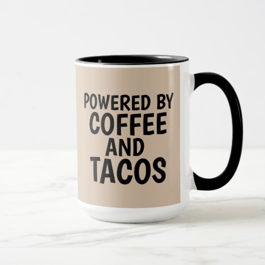KAFFEE- UND TACOS-KAFFEE-TASSE TASSE (Rechts)