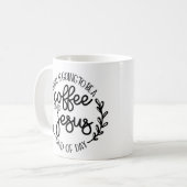 Kaffee und Tasse-Cup zum Jesus-Tag Kaffeetasse (Vorderseite Links)