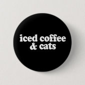Kaffee und Tee Button (Vorderseite)
