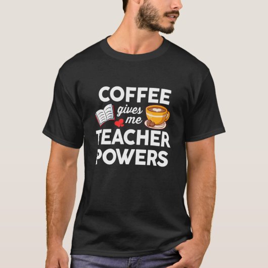 Kaffee und Tee Kaffee gibt mir Power (Vorderseite)