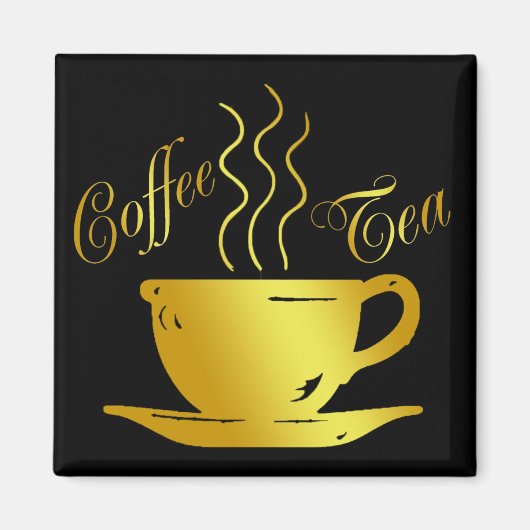 KAFFEE UND TEE MAGNET (Vorne)