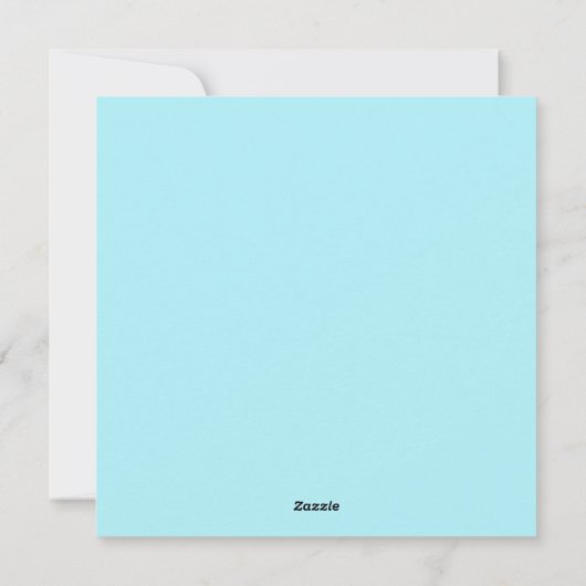 Kaffee und Toast Feiertagskarte (Rückseite)