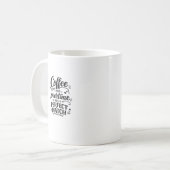 Kaffee und Überstunden Perfekte Übereinstimmung Ty Kaffeetasse (Vorderseite Links)
