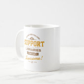 Kaffee- und Unterstützungsbibliotheken - Uni Kaffeetasse (Vorderseite Links)