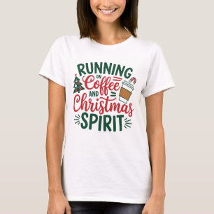 Kaffee und Weihnachten T-Shirt