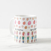 Kaffee und Weihnachten Tasse (Vorderseite Links)