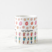 Kaffee und Weihnachten Tasse (Mittel)