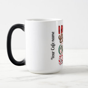 Kaffee- und Weihnachtscafé-Kunden Verwandlungstasse