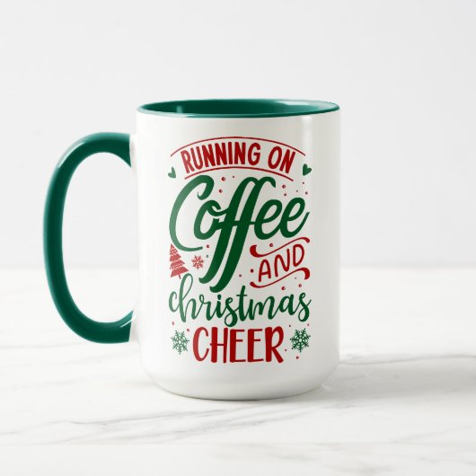 Kaffee- und Weihnachtsjubiläum Tasse (Links)