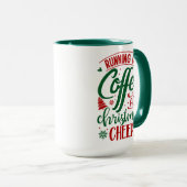 Kaffee- und Weihnachtsjubiläum Tasse (VorderseiteRechts)