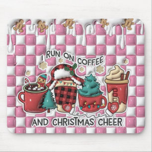 Kaffee und Weihnachtsstimmung Mousepad