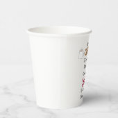 Kaffee und Wein Pappbecher (Rechts)