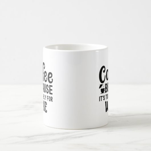 Kaffee und Wein Tasse - ein charmantes Geschenk fü (Mittel)
