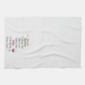 Kaffee- und Weinküchenhandtuch Geschirrtuch (Horizontal)