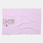 Kaffee- und Weinküchenhandtuch Geschirrtuch (Horizontal)