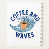 Kaffee und Wellen Planer (Rückseite)