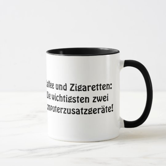 „Kaffee und Zigaretten: Die wichtigsten zwei .... Tasse