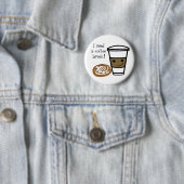 Kaffee und Zimtbühne Button (Beispiel)