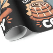 Kaffee- und Zimtwalzen Geschenkpapier (Rolleneckpunkt)