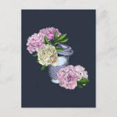 Kaffee und Zwiebeln Postkarte (Vorderseite)