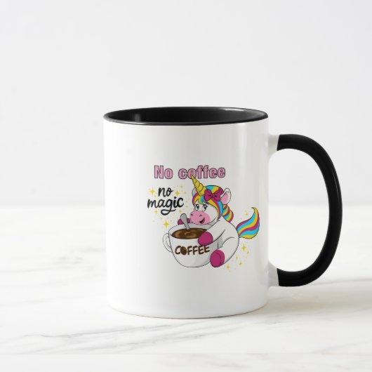 Kaffee Unicorn Tasse (Rechts)