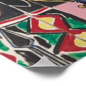 Kaffee unter Fenster nach dem Matisse Poster (Ecke)