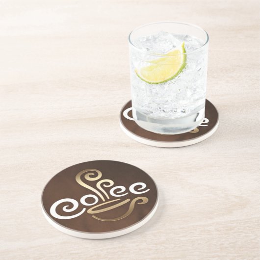 Kaffee-Untersetzer Getränkeuntersetzer (Seite)