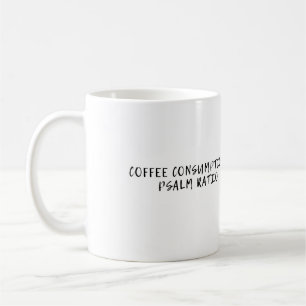 Kaffee-Verbrauch: Psalm-Verhältnis Kaffeetasse