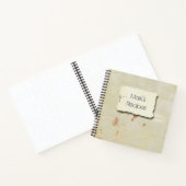 Kaffee verklebte Kraft Papier Maskuline Notizblock (Innenseite)