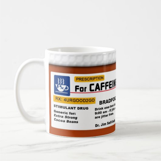 KAFFEE-VERORDNUNGS-TASSE - SPASS KAFFEETASSE (Links)