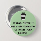 Kaffee verschütten... button (Vorne & Hinten)