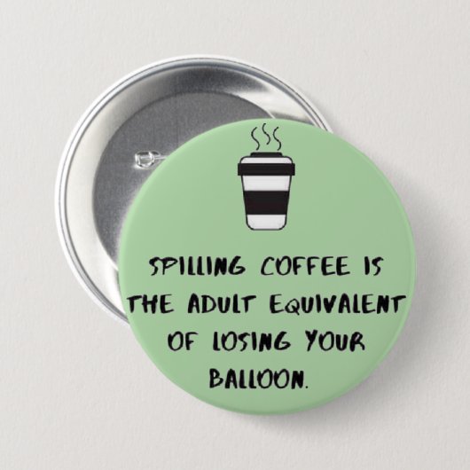 Kaffee verschütten... button (Vorne & Hinten)
