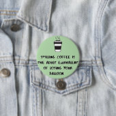 Kaffee verschütten... button (Beispiel)
