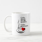 Kaffee versteht den lustigen Mug Kaffeetasse (Links)